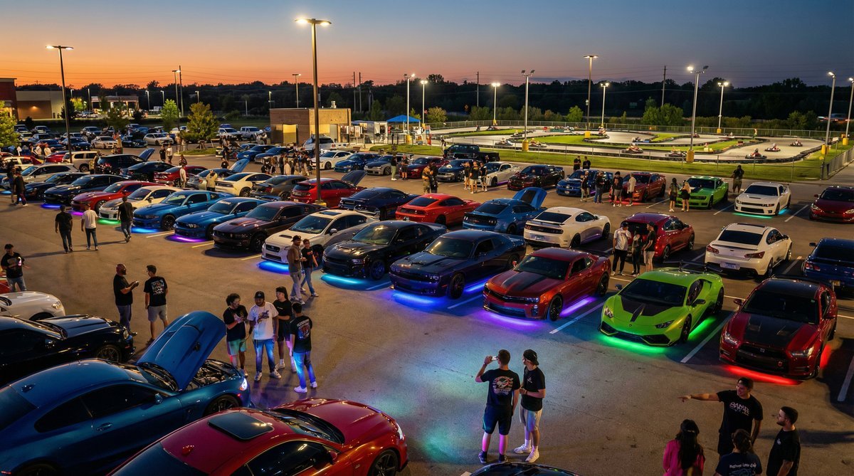 天美车友聚会视频